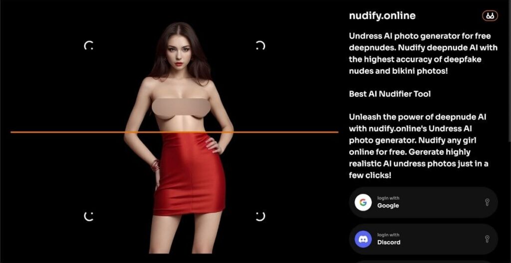 Nudify Online｜AIで写真を裸にできるサイト