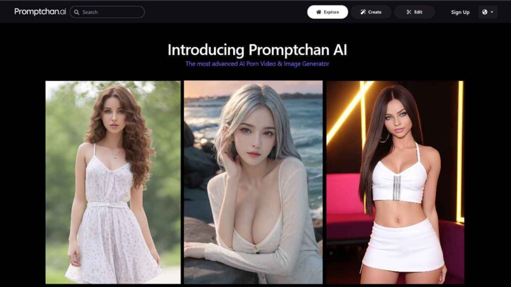 Promptchan AI（プロンプトちゃんAI）の公式サイト