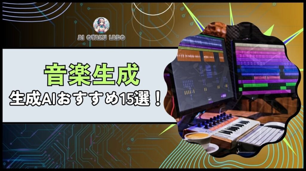 【2024年版】音楽制作に使える自動生成AIツール14選！作曲やマスタリング、ミックスが自動で可能