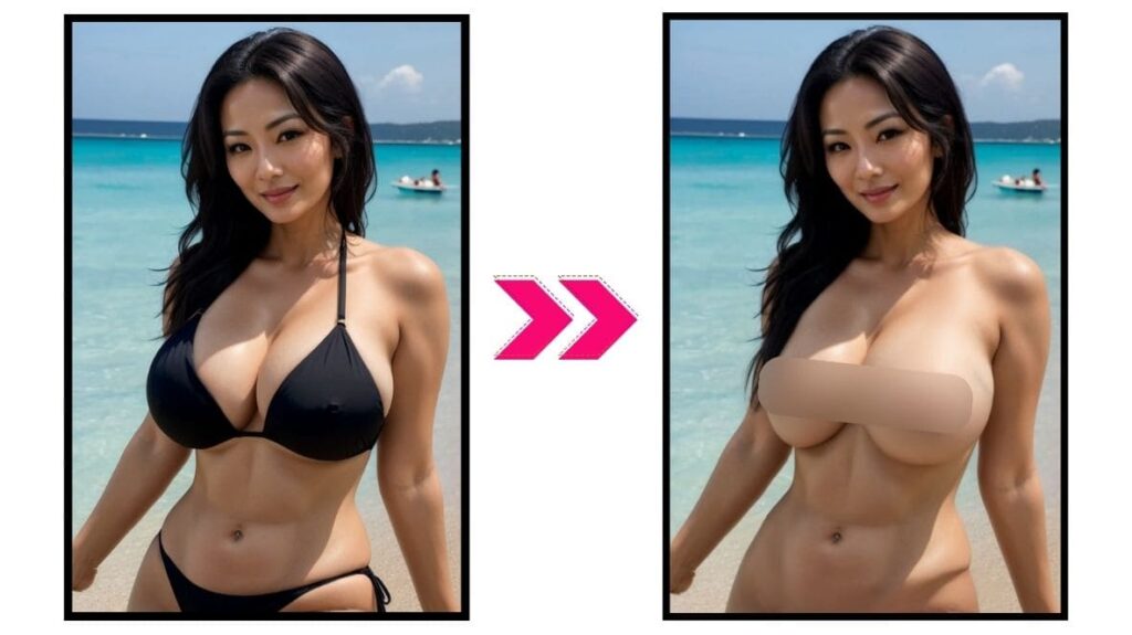 AI images generated by Undressing.io