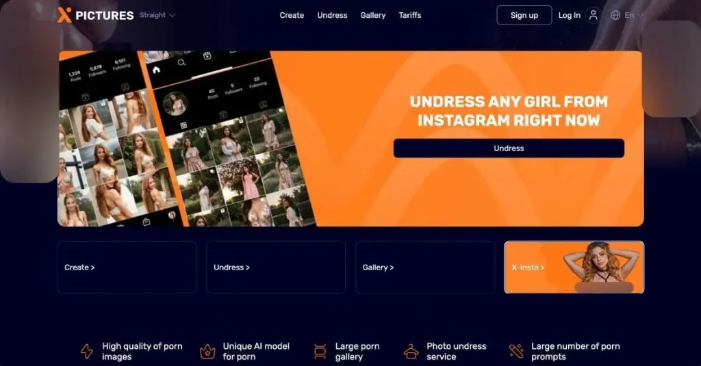 X Pictures AI 去衣工具