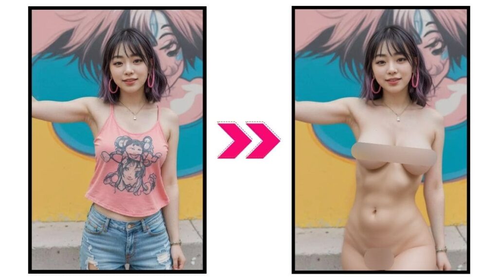 MakeNude生成的AI图像