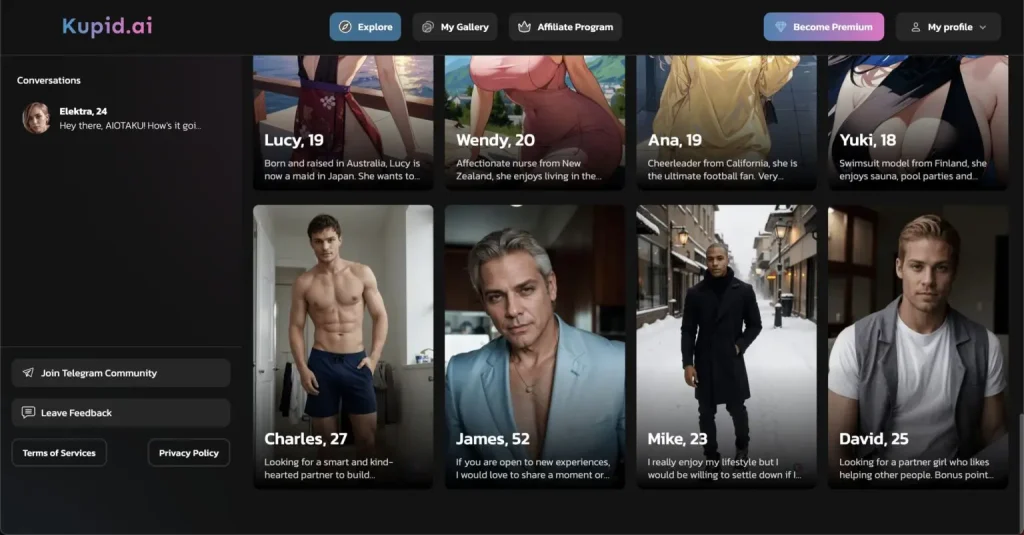 Kupid AI | Chat with an AI Boyfriend That Feels Real and Sexy