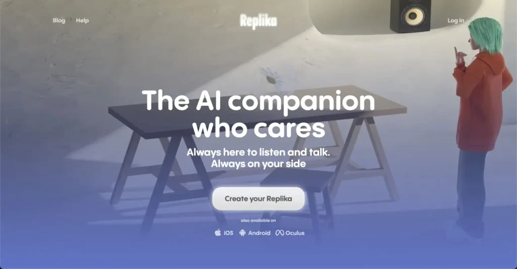 Replika | 与3D头像AI聊天享受真诚对话