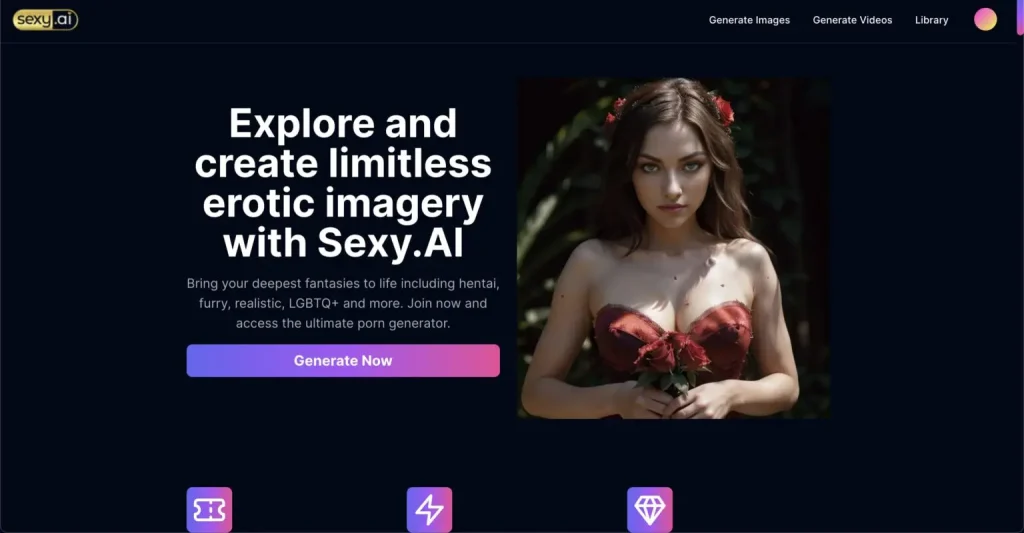 Sexy AI|專業於色情內容生成的AI